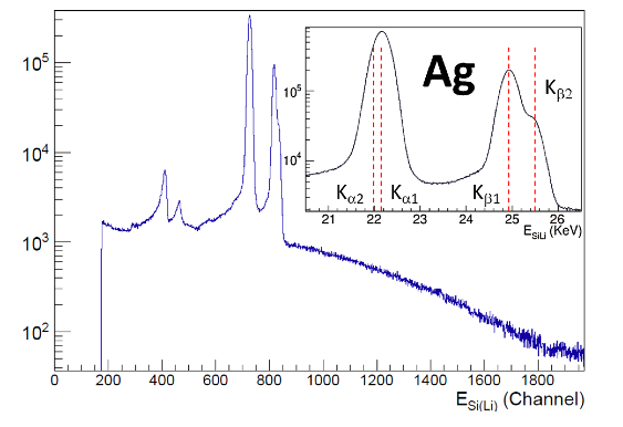 FASTER | Use-case, Typical Ag X rays measurement under beam irradiation